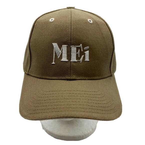MEI Ball Hat Cap Mens McGee Enterprises Inc Adjustable Tan Brown‎ City Hunter - Picture 1 of 11